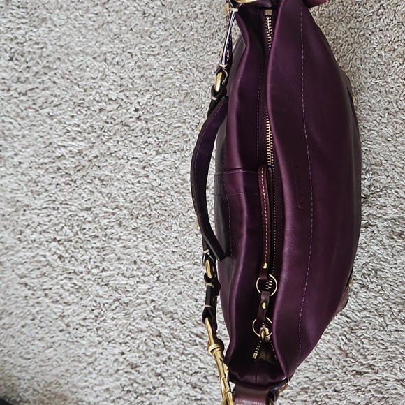 Coach Carly Leather Hobo Bag - Picture 8 of 8